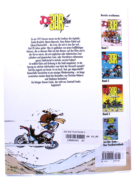Joe Bar Team Band 2 (1997) – Kult-Comic für Motorradfans | hoppla-stuff.de